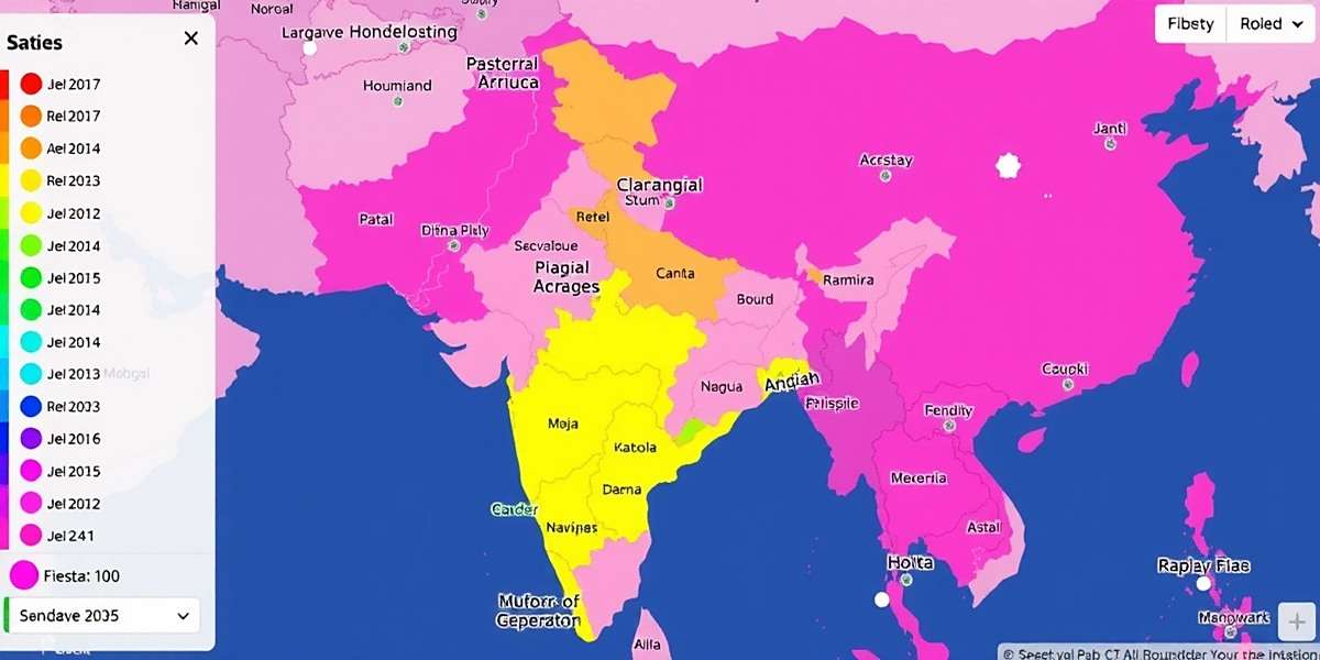 Fiesta All Rounders Regional Popularity Map Map showing Fiesta All Rounders download distribution across different Indian states with color-coded popularity
